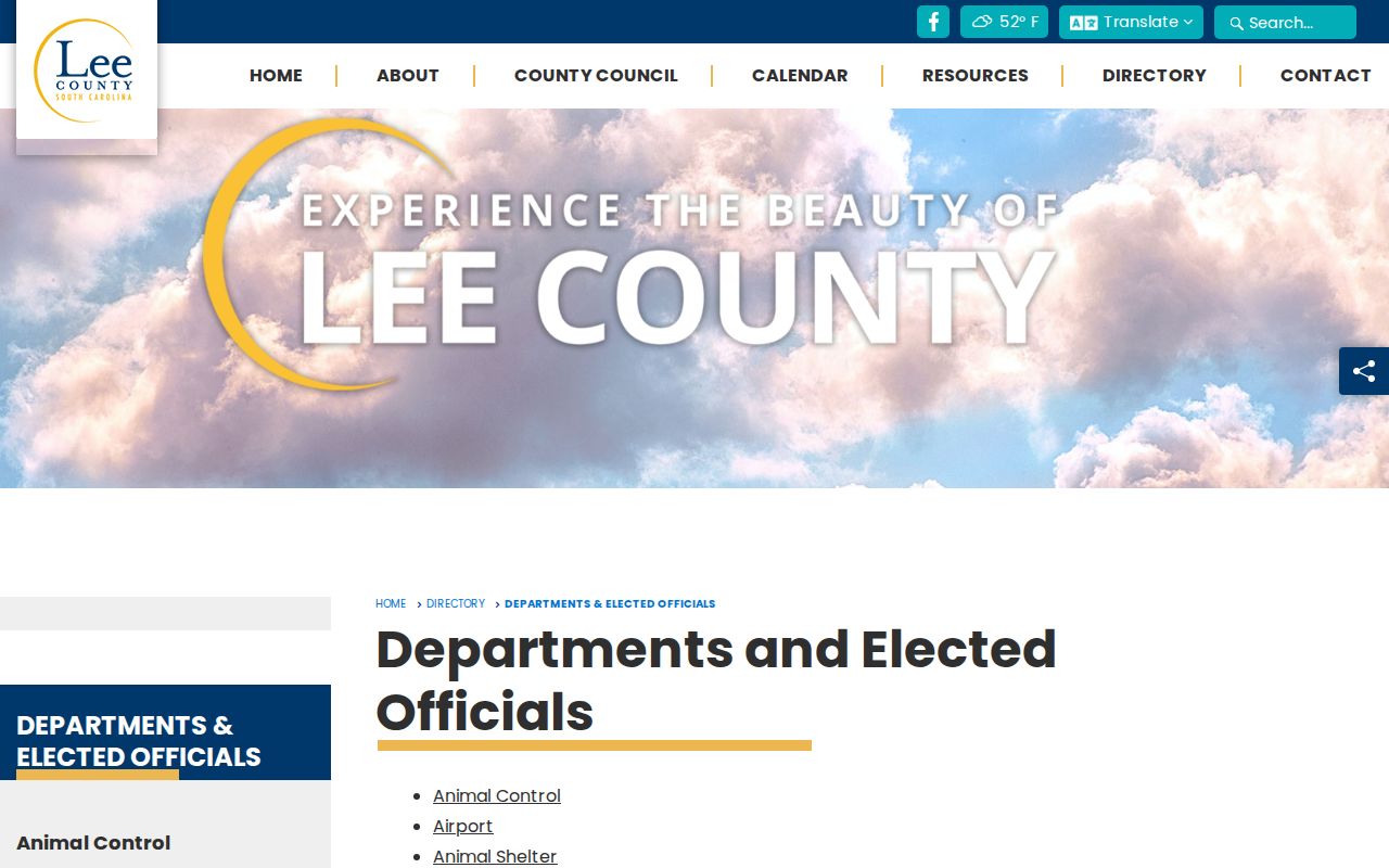 Lee County active warrant contact route, official county office directory